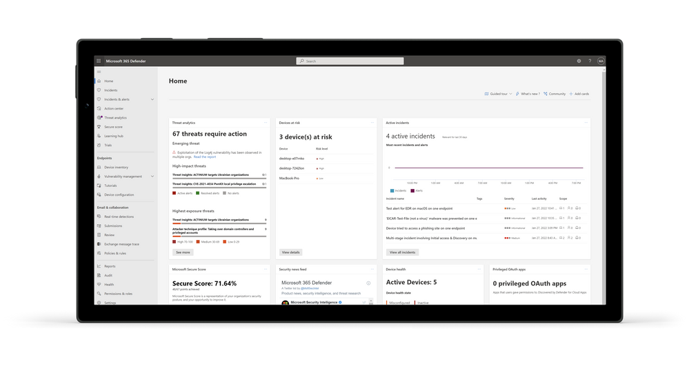 Introducing Microsoft Defender for Business